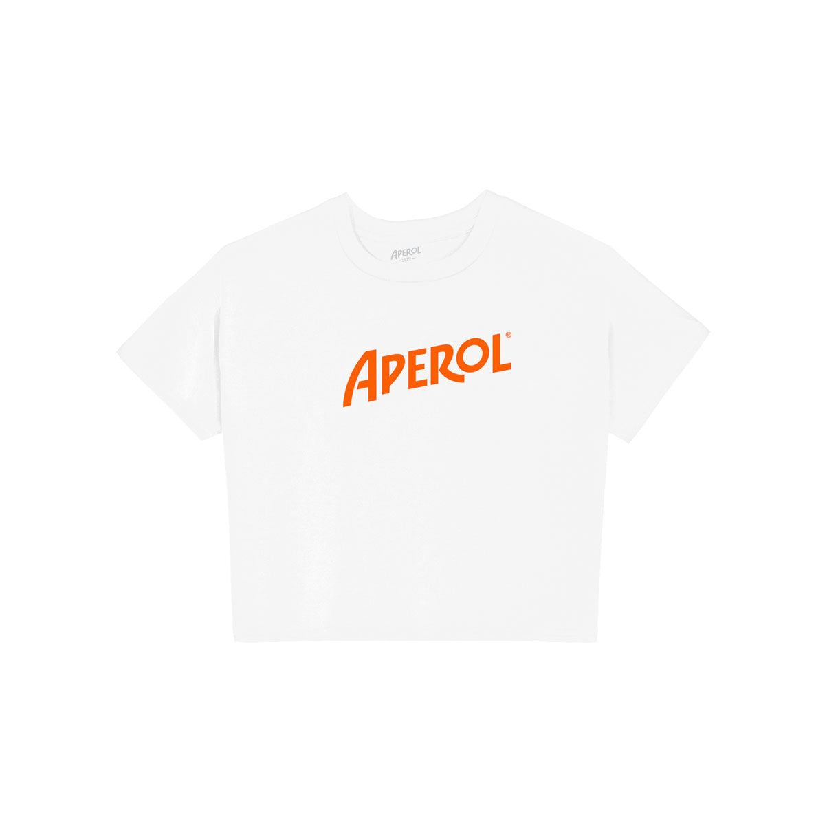 Women's Aperol Crop Tee White