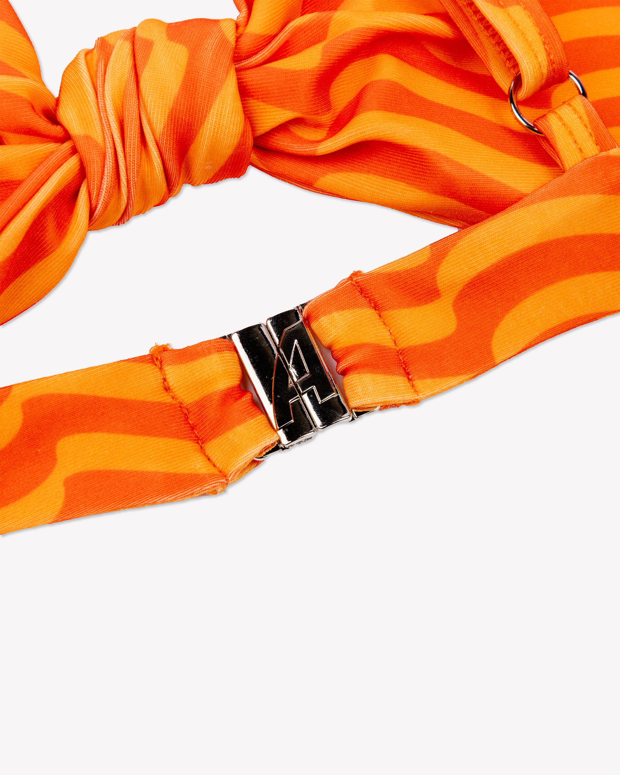 Aperol Wave Bikini Top