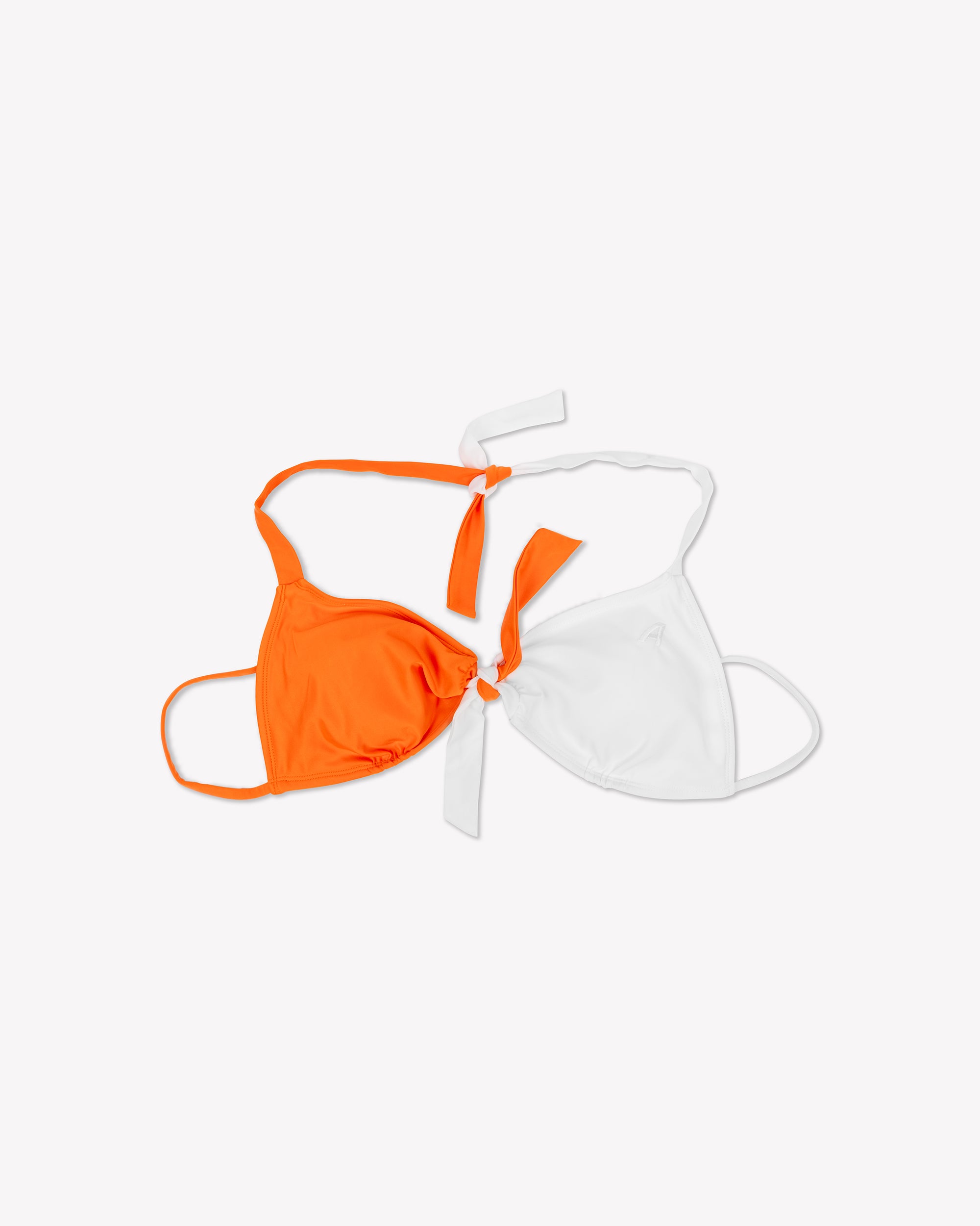 Aperol 2-Tone String Bikini Top