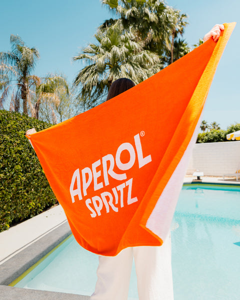 Aperol Spritz Beach Towel