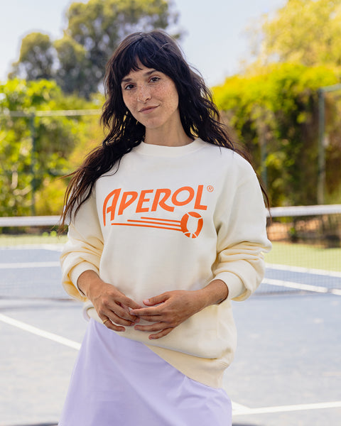 Aperol Serve Crewneck Sweatshirt: Shop Now | Aperol